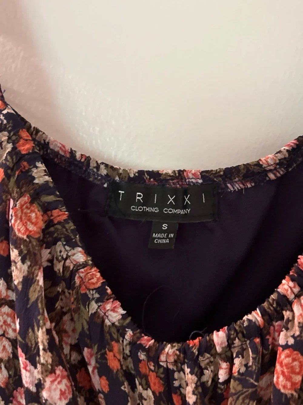Floral short dress